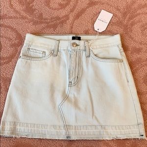 BRAND NEW JustBlack - light wash mini skirt